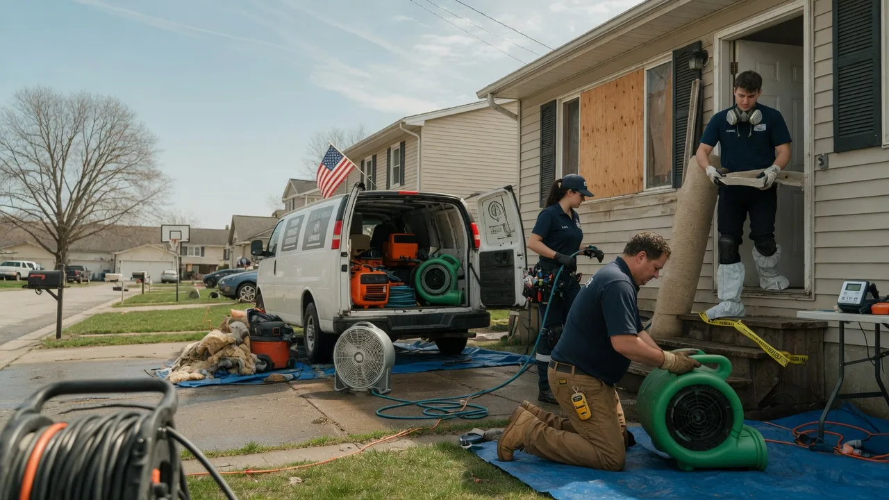 Water Damage Restoration in Valier, IL near me